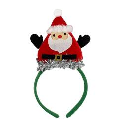 Stirnbänder, Weihnachts-Stirnbänder, Party-Haarschmuck für Mädchen und Damen, Feiertagsparty, Kopfbedeckung, Weihnachts-Kopfbedeckung für Erwachsene von Ranuw