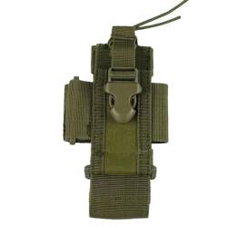 Taktische Molle verstellbare Interphone Aufbewahrungstasche Outdoor Sport Radio Tasche für Zwei-Wege-Walkie-Talkie Walkie Talkie Brust, armee-grün von Ranuw