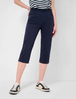 Raphaela by BRAX Damen Caprihose Style PAMINA CAPRI, Blau, Gr. 42 von Raphaela by BRAX