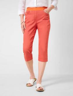 Raphaela by BRAX Damen Caprihose Style PAMINA CAPRI, Orange, Gr. 48 von Raphaela by BRAX