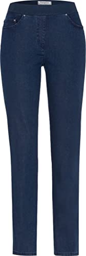 Raphaela by Brax Damen Slim Jeanshose 10-6220 Pamina, Gr. W27/L32 (Herstellergröße: 36), Blau (Stoned 25) von Raphaela by Brax