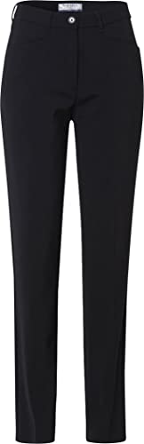 Raphaela by Brax Damen Style Pauline Wool Magic Waist Slim Hose, Schwarz,42K von Raphaela by Brax