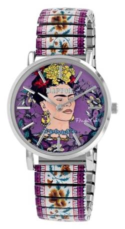 Raptor Damenarmbanduhr Frida Kahlo Edition mit Zugband von Raptor