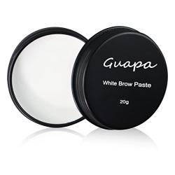 Weiße Augenbrauenpaste 20g / 0,7 oz für Dauerhaftes Augenbrauen Tattoo Makeup und Lippen Design (Schwarze Box) von Rasmet