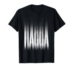 Ragga Blurred Effect Typography Reggae T-Shirt von Rasta University