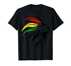 Rasta Lion & Rastafari Colours for Reggae & Jamaica Lover T-Shirt von Rasta & Reggae Clothing