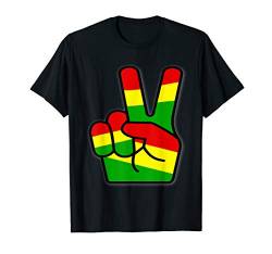 Rasta Reggae Victory Colors Art for Rastafari Lover T-Shirt von Rasta & Reggae Clothing