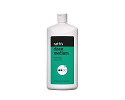 rath's clean medium - 1-Liter flüssiger Handreiniger für kraftvolles, hautschonendes Waschen. Ideal für "Vielwascher" durch hohe Rückfettung. von Rath's