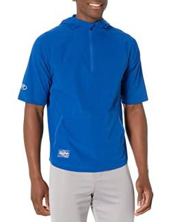 Rawlings Herren, Königsblau Color Sync Jacke für Erwachsene, kurzärmelig, Größe L, Large von Rawlings