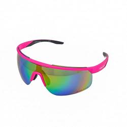 Rawlings Retro Vaporwave Baseball Shield Sonnenbrille Neon Pink Sunset von Rawlings