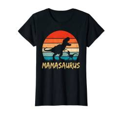 Mamasaurus T Rex Dinosaur Mama Saurus Family Matching Women T-Shirt von Rawrsome Dinosaur Clothing