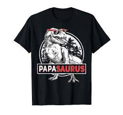 Papasaurus T shirt T rex Papa Saurus Dinosaur Men Dad Daddy von Rawrsome Dinosaur Clothing