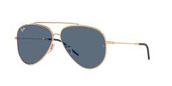 Ray-Ban AVIATOR REVERSE R0101S Rose Gold/Dark Blue 59/11/140 Unisex Sonnenbrillen von Ray-Ban