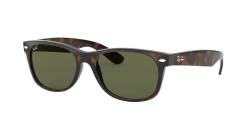 Ray-Ban Damen New Wayfarer Sonnenbrille, Tortoise, Large (Herstellergröße: 55) EU von Ray-Ban