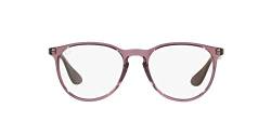 Ray-Ban Herren 0RX7046-8139-51 Sonnenbrille, TRASPARENT Violet, 51 von Ray-Ban