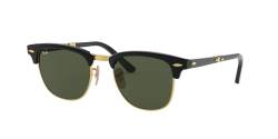 Ray-Ban Sonnenbrille RB2176 Rechteckig Sonnenbrille 51, Schwarz von Ray-Ban