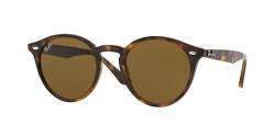 Ray-Ban Unisex RB2180 Sonnenbrille, Braun (Gestell: Havana, Gläser: dunkel braun 710/73), Medium (Herstellergröße: 51) von Ray-Ban