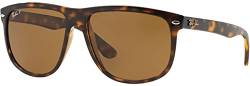 Ray-Ban Unisex RB4147 Sonnenbrille, Braun (Gestell: Havana, Gläser: Polarized Braun Klassisch 710/57), X-Large (Herstellergröße: 60) von Ray-Ban