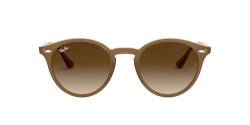 Ray-Ban Unisex Rb 2180 Sonnenbrille, Braun (Gestell: Braun,gläser: Braun Verlauf 616613), Medium (Herstellergröße: 49) EU von Ray-Ban