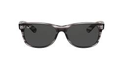 Ray-Ban Unisex Rb2132 New Wayfarer Sonnenbrille, Striped Grey Havana, 58 von Ray-Ban