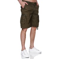 Rayshyne Cargoshorts RSH02 (Bermuda Sommer Kurze Shorts mit Gürtel) Viele Taschen von Rayshyne