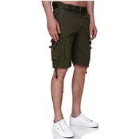 Rayshyne Cargoshorts RSH02 (Bermuda Sommer Kurze Shorts mit Gürtel) Viele Taschen von Rayshyne