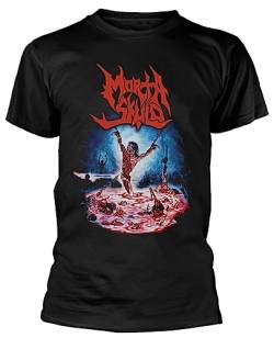 Morta Skuld 'Dying Remains' (Schwarz) T-Shirt (L) von Razamataz