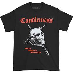 RAZAMATAZ Candlemass T-Shirt Epicus Doomicus Metallicus (schwarz), schwarz, X-Groß von Razamataz