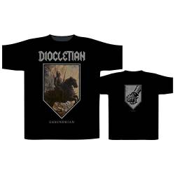 RAZAMATAZ Diocletian Gesundrian Cover (schwarz) T-Shirt, schwarz, Mittel von Razamataz