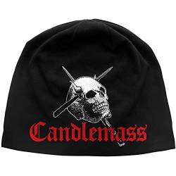 Razamataz Candlemass - Skull & Logo Mütze/Beanie Hat von Razamataz