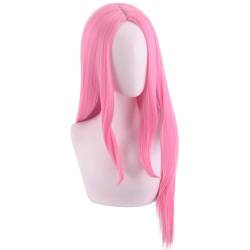 Anime Einteiler Schmuck Bonney Cosplay Perücke lange rosa Frauen Haar hitze beständige Perücke für Halloween Kostüm Party Rollenspiel von Rcrllya