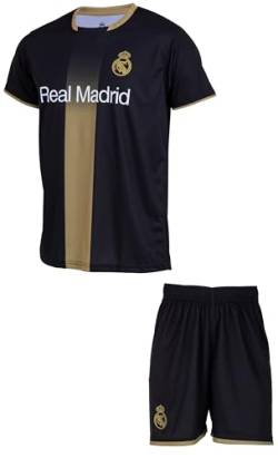 Real Madrid Trikot für Kinder, offizielle Kollektion, Schwarz , 12 Jahre von Real Madrid