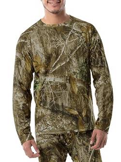 Realtree Herren Thermounterwäsche aus schwerem Fleece Unterhemd, Edge, Mittel von Realtree