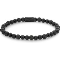 Rebel & Rose Armband Black Rocks RR-60088-B-M Unisex von Rebel & Rose