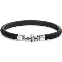 Rebel & Rose Armband Half Round Braided RR-L0133-S-L+ Herren von Rebel & Rose