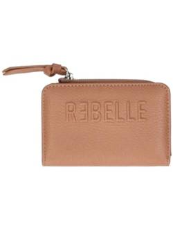 Rebelle Geldbörse aus Leder Almond Basic M Kartenhalter, Almond, Einheitsgröße von Rebelle