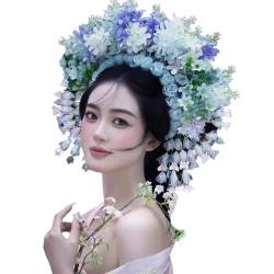 Einzigartige Damen-Blumen-Haarnadel, Kopfschmuck, schöne Haarspange mit schönen Blumen, schönes Stirnband für den täglichen Gebrauch, Verabredungen, charmante Haarnadel von Rebellious