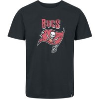Recovered Clothing T-Shirt - NFL Buccs Logo - S bis XXL - für Männer - Größe L - schwarz von Recovered Clothing