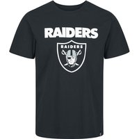 Recovered Clothing T-Shirt - NFL Raiders Logo - S - für Männer - Größe S - schwarz von Recovered Clothing