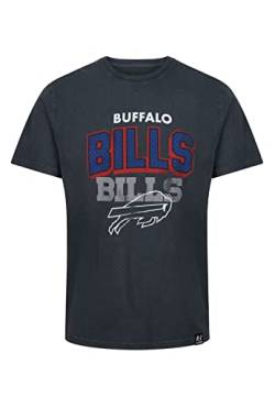 Recovered Buffalo Bills Black NFL Galore Washed T-Shirt - M von Recovered