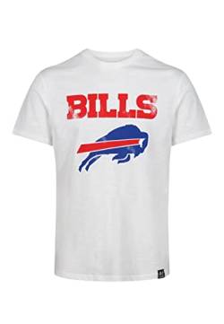 Recovered Buffalo Bills White NFL Est Ecru T-Shirt - L von Recovered