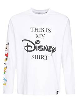 Recovered Disney This is My Relaxed L/S White T-Shirt by L von Recovered