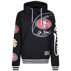 Recovered San Francisco 49ERS NFL Go Niners Hoody Schwarz - XL von Recovered