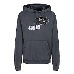 Recovered Hoody - Chrome San Francisco 49ers Washed - S von Recovered