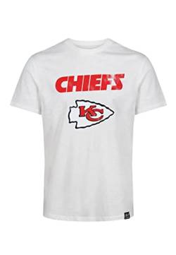 Recovered Kansas City Chiefs White NFL Est Ecru T-Shirt - M von Recovered