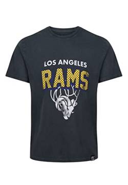 Recovered Los Angeles Rams Black NFL Galore Washed T-Shirt - XXL von Recovered