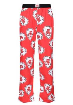 Recovered - Loungepants Kansas City Chiefs NFL KC Logo Red L von Recovered