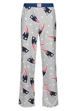 Recovered - Loungepants - New England Patriots NFL Stars and Logo Grey Marl XL von Recovered