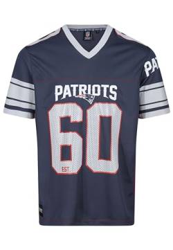 Recovered New England Patriots Navy NFL Oversized Jersey Trikot Mesh Relaxed Top - 3XL von Recovered