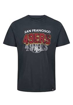 Recovered San Francisco 49ers Black NFL Galore Washed T-Shirt - XL von Recovered